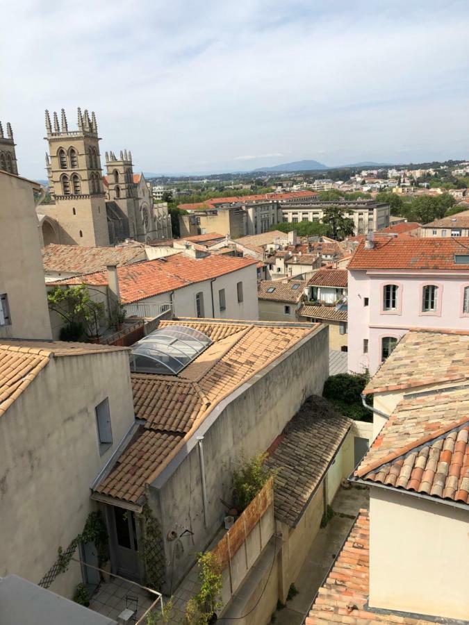 Ferienwohnung Sous Le Toit Pres De La Cathedrale St.Pierre Montpellier Exterior foto